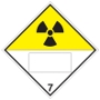 放射性物質等等級7国連番号用コンテナ標識（コンテナ用）